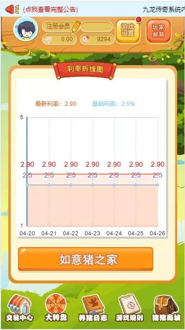 【农场养殖】运营版330农场养殖游戏如意猪龙猫传奇吉祥兔天鹅城富贵